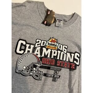 NWT VTG Y2K Ohio State Buckeyes 2006 Fiesta Bowl Champions Shirt SZ 2XL